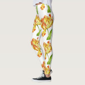 Fiery Tulips auf Leggings (Links)