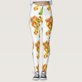 Fiery Tulips auf Leggings (Vorderseite)