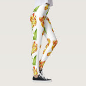 Fiery Tulips auf Leggings (Rechts)