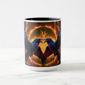 Fiery Two Ravens Tasse (Zentrum)