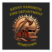 Fiery Valor verkörpert die heroische Gestaltung vo Poster (Vorderseite)