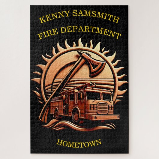 Fiery Valor verkörpert die heroische Gestaltung vo Puzzle (Vertikal)