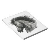 Fiery Wild Horse Notizblock (angewinkelt)