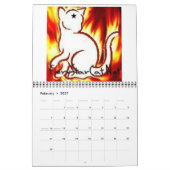 FieryStarCat Kalender (Feb 2027)