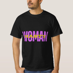 Fieses-Frau-T-Shirt   kühne feministische Aussage- T-Shirt