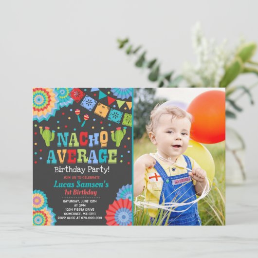 Fiesta-1. Einladung (Stehend Vorderseite)