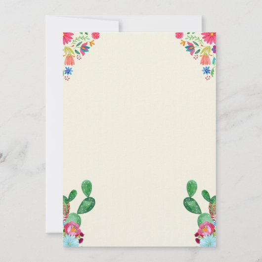 Fiesta-1. Einladung (Rückseite)