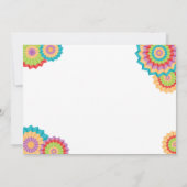 Fiesta 21. Geburtstag Einladung Nacho Durchschnitt (Rückseite)