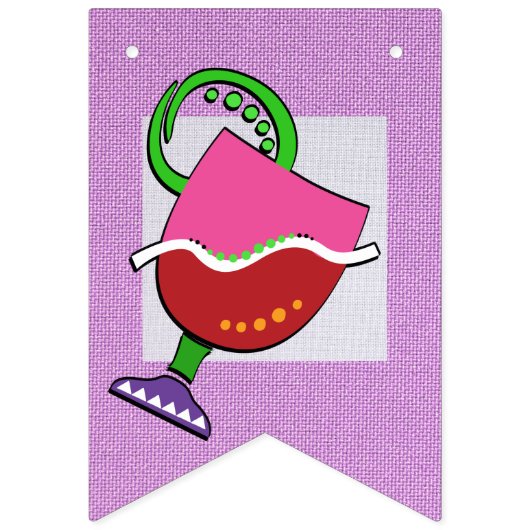 FIESTA 2 Frack Pennenbanner Wimpelkette (Dritte Fahne)