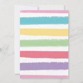 Fiesta 2. Geburtstag Einladung Taco Zweitägiges Pa (Rückseite)