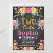 Fiesta-2. Geburtstags-Einladung Einladung (Vorderseite)