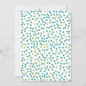 Fiesta-40. Geburtstags-Einladungs-heiliges Einladung (Rückseite)