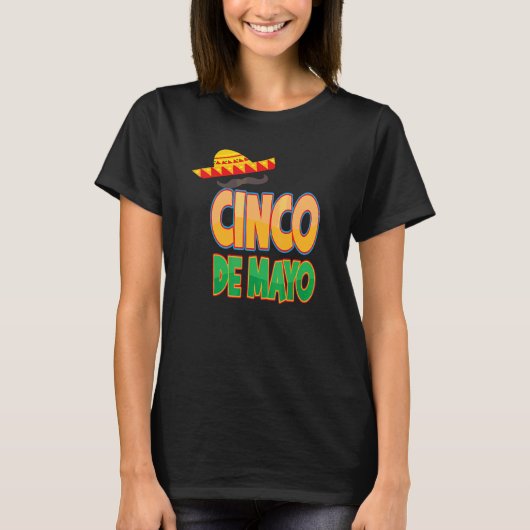 Fiesta 5 De Mayo Viva Mexiko T-Shirt (Vorderseite)