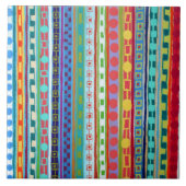 Fiesta 6 x 6 Keramiken Fliese (Vorderseite)