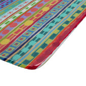 Fiesta 6 x 7 Deko Glasschneidebrett Schneidebrett (Ecke)