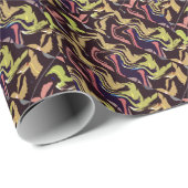 Fiesta (abgestufte Farben) Geschenkpapier (Rolleneckpunkt)