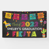 Fiesta Abschluss Banner - Klasse von 2022 (Horizontal)