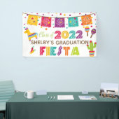 Fiesta Abschluss Banner - White - Class of 2022 (Messeveranstaltung)
