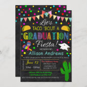 Fiesta Abschluss Einladung (Vorne/Hinten)