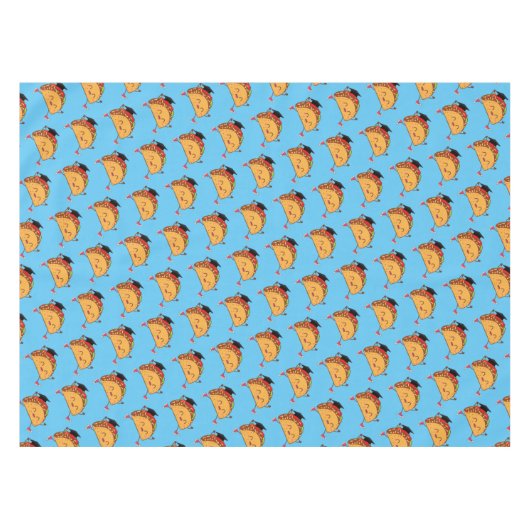 Fiesta Abschluss Taco Party Tischdecken (Vorderseite (Horizontal))