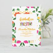 Fiesta Abschlussfeier, mexikanischer Abschluss Einladung (Stehend Vorderseite)