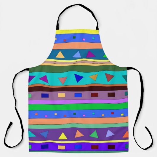 Fiesta Allover Print Schürze (Vorderseite)