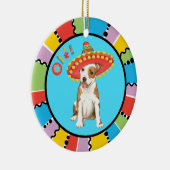 Fiesta Am Staff Keramik Ornament (Rechts)