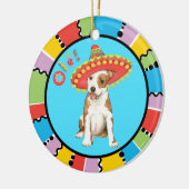 Fiesta Am Staff Keramik Ornament (Links)