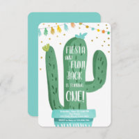 Fiesta and Fun Boy Blue Cactus 1. Geburtstag