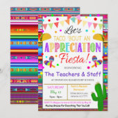 Fiesta Appreciation Einladung (Vorne/Hinten)