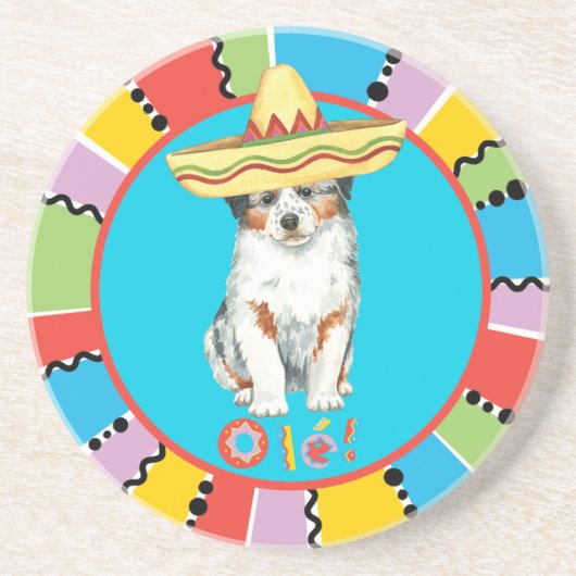 Fiesta Aussie Getränkeuntersetzer (Vorne)