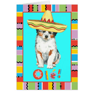 Fiesta Aussie Greeting Card