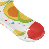 Fiesta Avocado Salad Pattern Schneidebrett (Ecke)