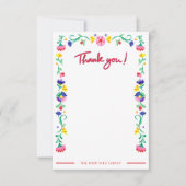 Fiesta Baby Dusche Danke Karte (Vorderseite)