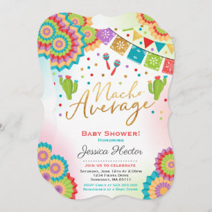 Fiesta Baby Dusche Einladung Nacho Average Dusche