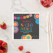 Fiesta Baby Dusche Napkin Nacho Durchschnittliches Serviette (Beispiel)