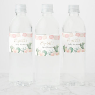 Fiesta Baby Dusche Wasserflasche Taco Bout A Baby Wasserflaschenetikett