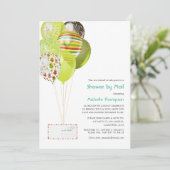 Fiesta Baby oder Brautparty per Mail Einladung (Stehend Vorderseite)