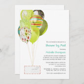 Fiesta Baby oder Brautparty per Mail Einladung (Vorne/Hinten)