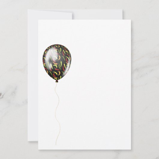 Fiesta Baby oder Brautparty per Mail Einladung (Rückseite)