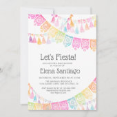 Fiesta-Baby-Party Einladung (Vorderseite)