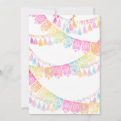 Fiesta-Baby-Party Einladung (Rückseite)