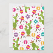 Fiesta Baby Shower Einladung (Rückseite)