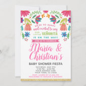 Fiesta Baby Shower Einladung (Vorderseite)
