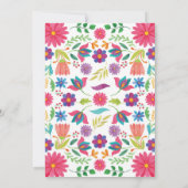 Fiesta Baby Shower Einladung (Rückseite)