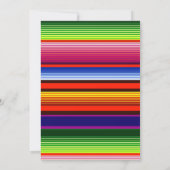 Fiesta Baby Shower Einladung Boy Fiesta Dusche (Rückseite)