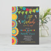 Fiesta Baby Shower Einladung Boy Fiesta Dusche (Stehend Vorderseite)