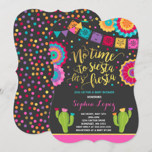 Fiesta Baby Shower Einladung Mexican Baby Shower