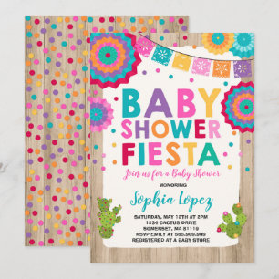 Fiesta Baby Shower Einladung Mexican Baby Shower