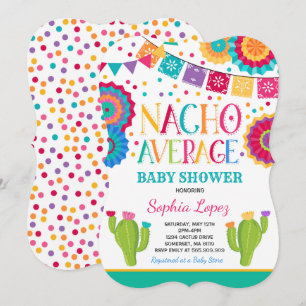 Fiesta Baby Shower Einladung Nacho Average Dusche